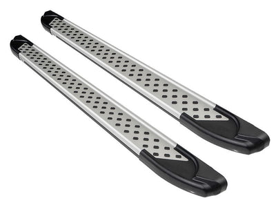 25C TERRAIN RALS SERIES RUNNING BOARDS SILVER