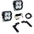 Baja Designs 18-25 Jeep JL/JT / 20-25 Gladiator Squadron Pro 2.0 A-Pillar Pro Kit UP (Spot) - Clear