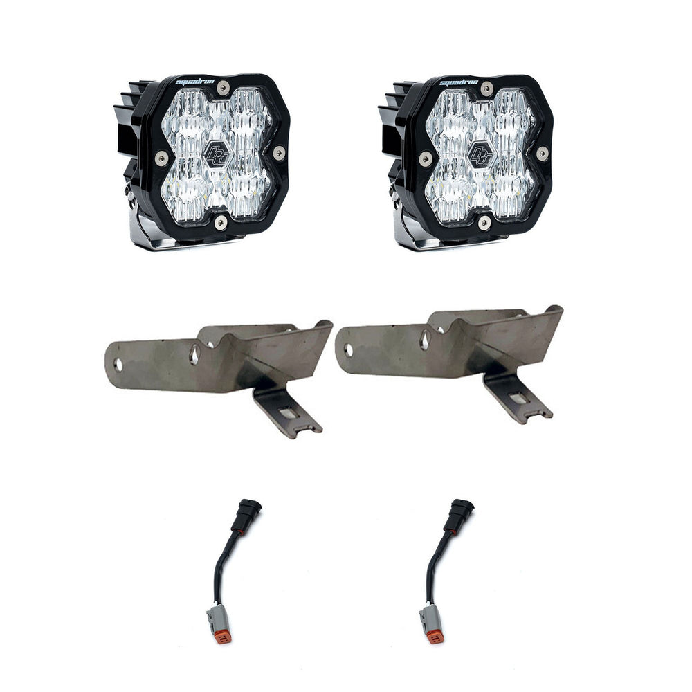 Baja Designs 99-10 Ford Super Duty Squadron 2.0 Sport Fog Pocket Kit