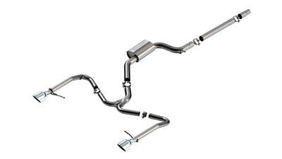 Borla 22-25 Volkswagen Jetta GLI S-type Cat-Back Exhaust w/ 5in Chrome Tips