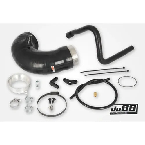 do88 Volvo S60/V70n Turbo Pressure Pipes Black Hoses 00-02 No BOV