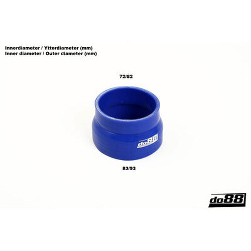 do88 88-95 BMW M5 3.6L/3.8L (E34) Throttle Body Hose - Red
