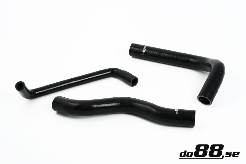 do88 Volvo 240 Coolant Hoses Black
