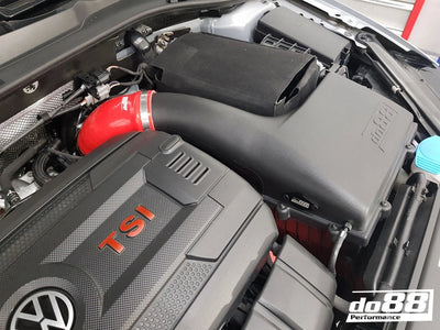 do88 VAG 1.8 2.0 TSI (MQB) V1 Intake System w/Inlet Pipe Red Hose Filter
