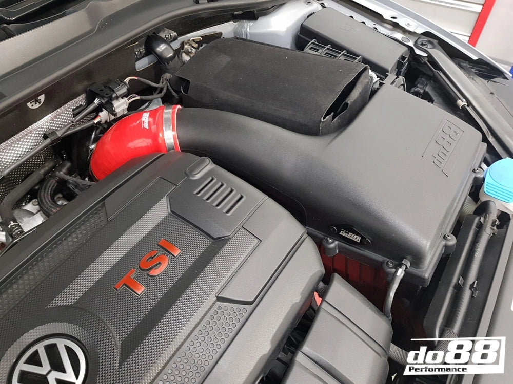 do88 VAG 1.8 2.0 TSI (MQB) V1 Intake System w/Inlet Pipe Red Hose Filter