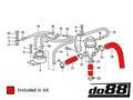 do88 Porsche 930 Turbo Air injection Hoses