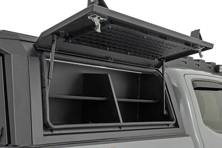 Bed Cap Side Shelf Storage Bin | Passengers Side | Toyota Tacoma (16-23)