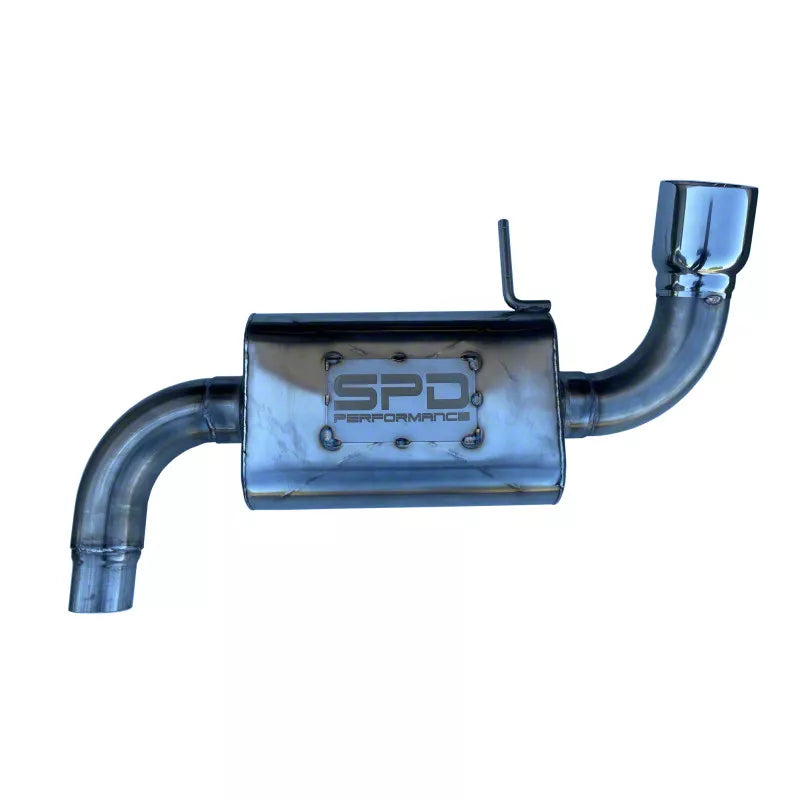 SPD Performance SPD 2022-2025 2.3L Bronco GX Series Axle-Back Exhaust Black Tip GXBR22AB-BL-23