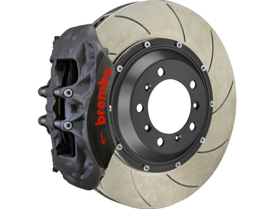 Brembo 08-14 WRX STI (GR/GV) Fr Race BBK 6Pist FRG 2pc 380x35x53a 2pc Slot TY5 - BLK HA