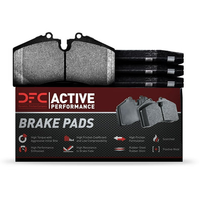 DFC 93-98 Toyota Supra Rear Active Performance Pads - Low Metallic