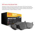 DFC 86-92 Ford CF6000 Front Heavy Duty Pads - Semi Metallic