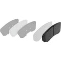 DFC 01-10 Chevrolet Silverado 3500 HD Rear Heavy Duty Pads - Semi Metallic