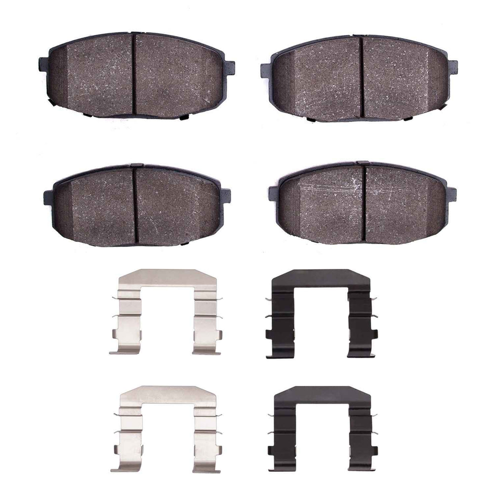 DFC 10-13 Kia Forte Front 3000 Ceramic Brake Pads and Hardware Kit