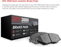 DFC 07-14 Peugeot 207 (Mexico) Rear 3000 Semi-Metallic Brake Pads