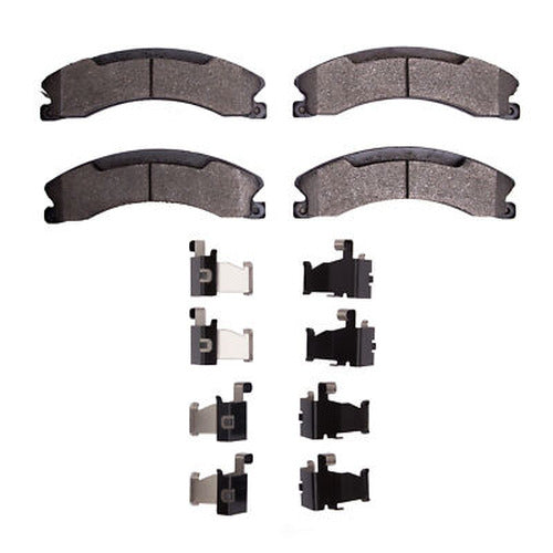 DFC 09-24 Chevrolet Silverado 3500 HD Front/Rear Ultimate Duty Perf Brake Pads & Hardware Kit