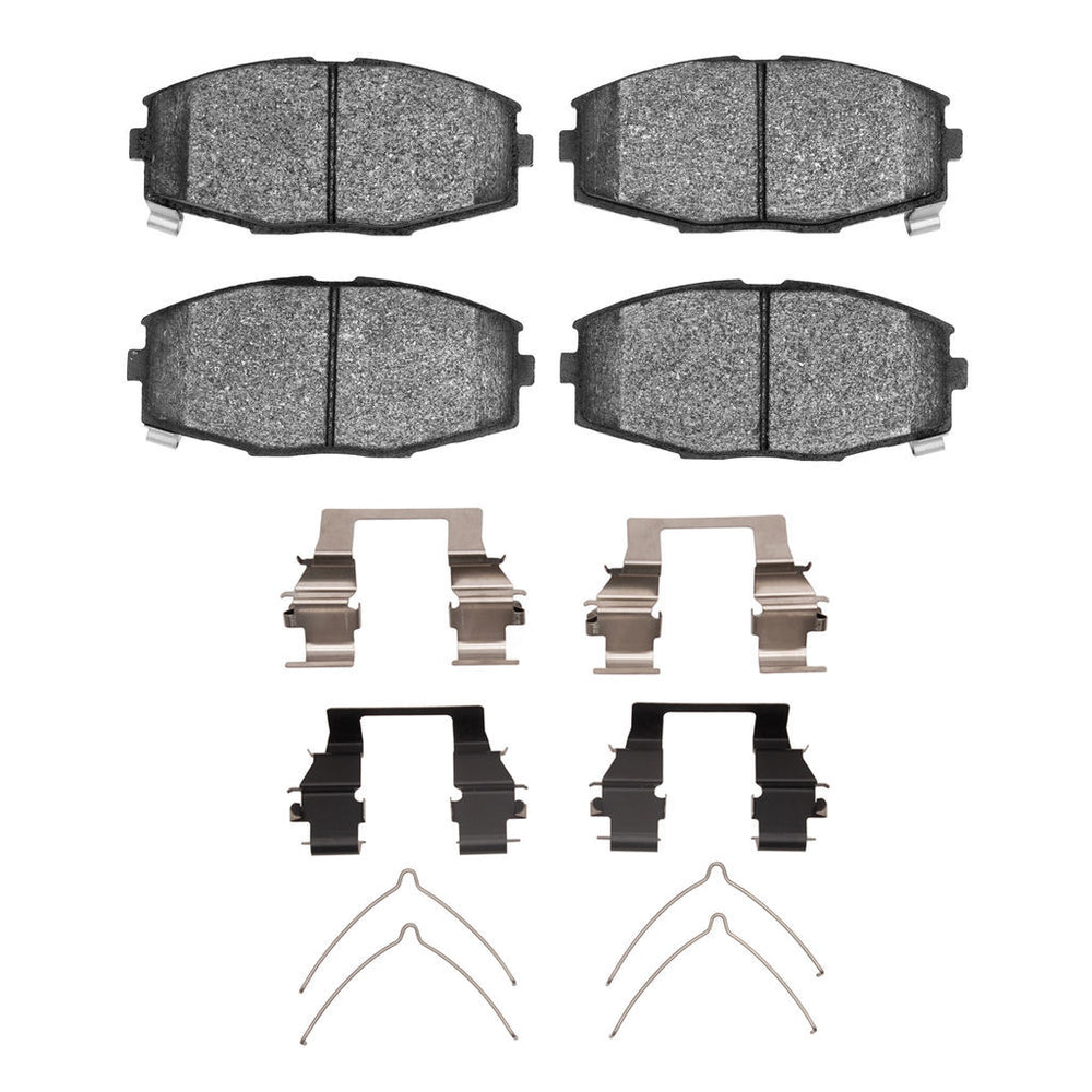 DFC 86-92 Toyota Supra Front 5000 Advanced Ceramic Brake Pads and Hardware Kit