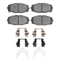 DFC 86-92 Toyota Supra Front 5000 Advanced Ceramic Brake Pads and Hardware Kit