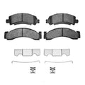 DFC 71-05 Chevrolet P30 Front/Rear 5000 Advanced Semi Metallic Brake Pads and Hardware Kit