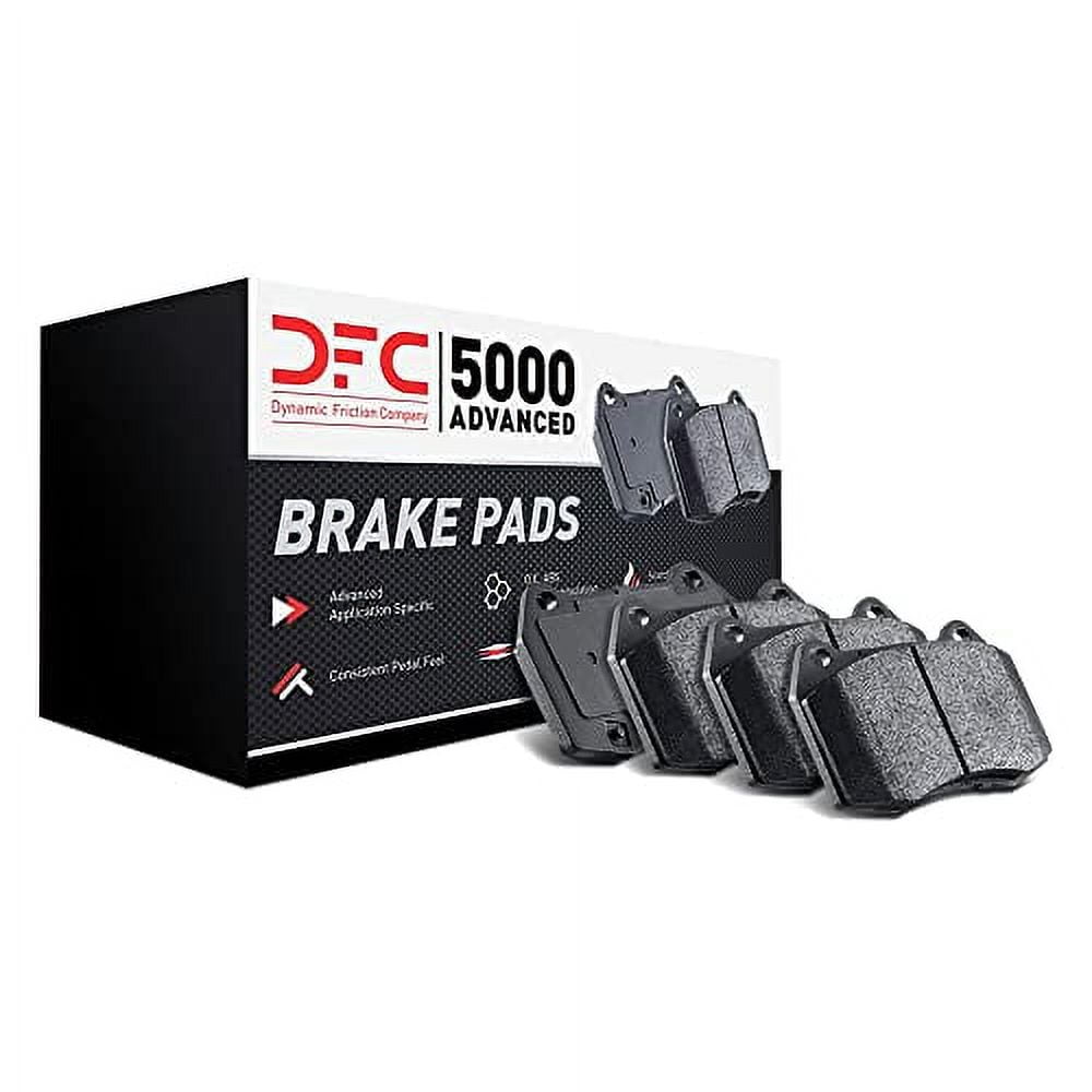 DFC 13-19 Ford Police Interceptor Sedan Front 5000 Advanced Semi Metallic Brake Pads