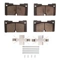 DFC 19-25 Cadillac Escalade ESV Front 5000 Advanced Ceramic Brake Pads and Hardware Kit