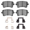 DFC 13-17 Audi Q5 (Mexico) Rear 5000 Advanced Ceramic Brake Pads and Hardware Kit