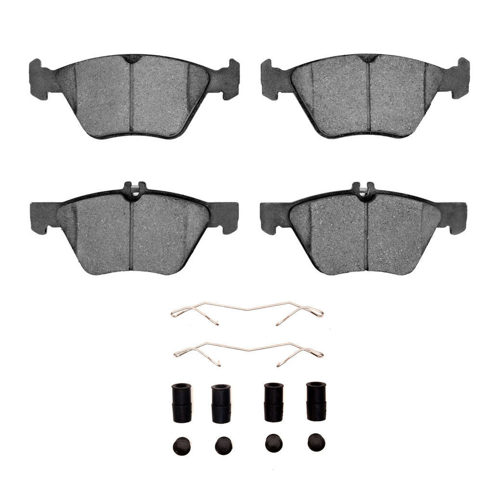 DFC 96-08 Chrysler Crossfire Front Euro 5000 Ceramic Brake Pads and Hardware Kit