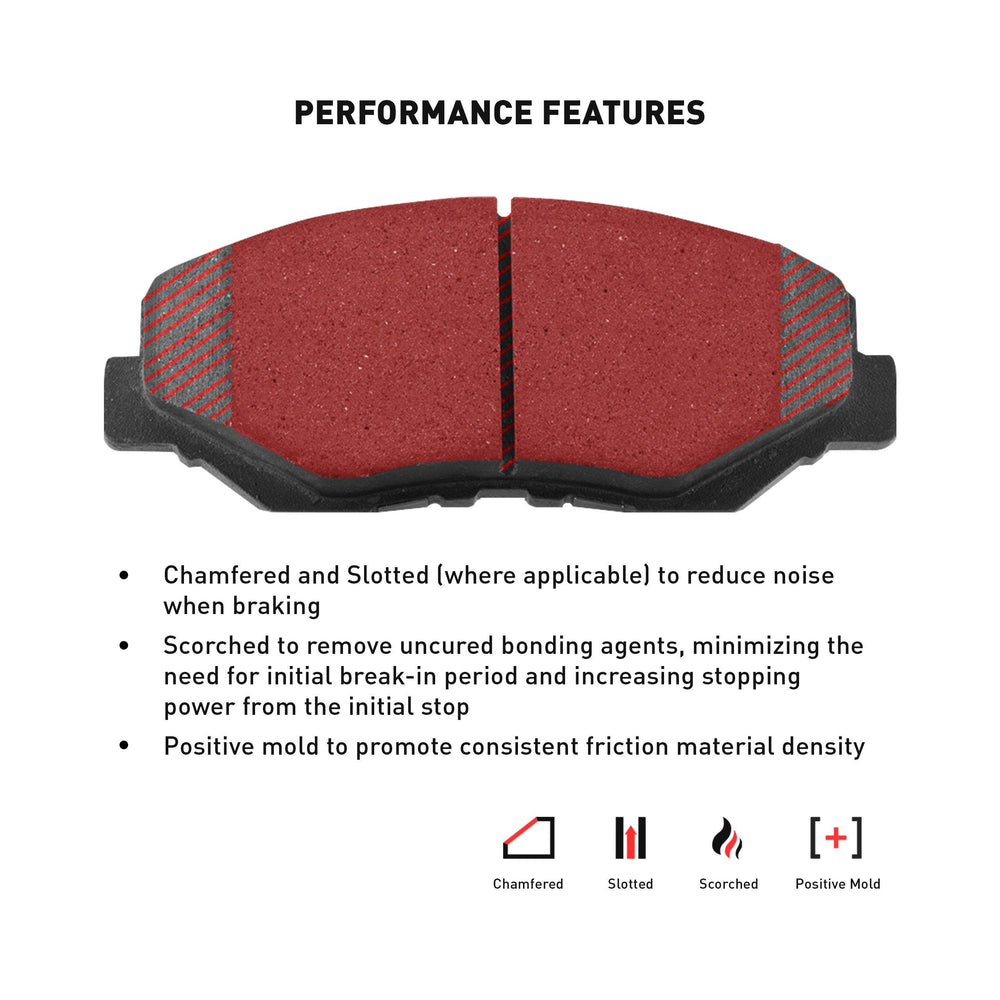 DFC 03-14 Volvo XC90 Rear Euro 5000 Ceramic Brake Pads
