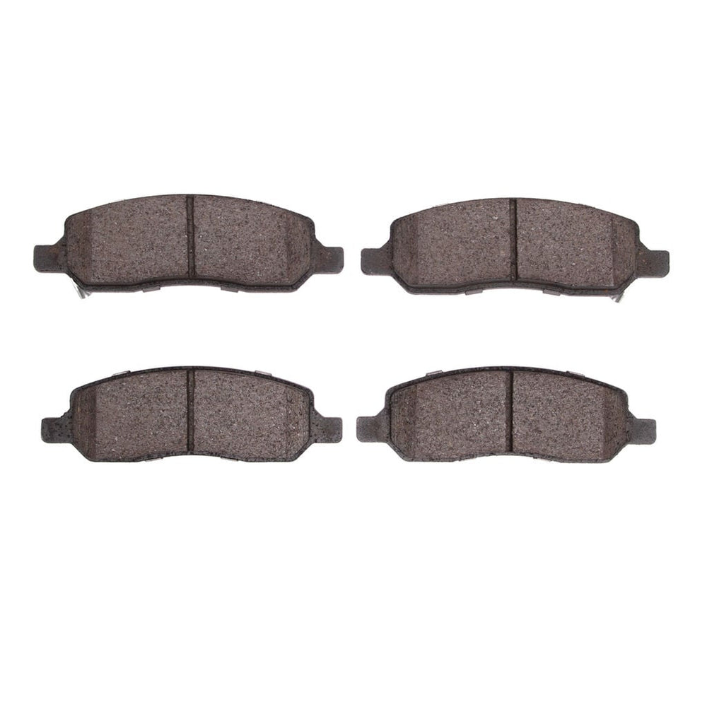 DFC 06-11 Buick Lucerne Rear Drilled & Slotted Geoperformance Rotors 5000 Advanced Pads w/Hardware