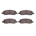 DFC 06-11 Buick Lucerne Rear Drilled & Slotted Geoperformance Rotors 5000 Advanced Pads w/Hardware