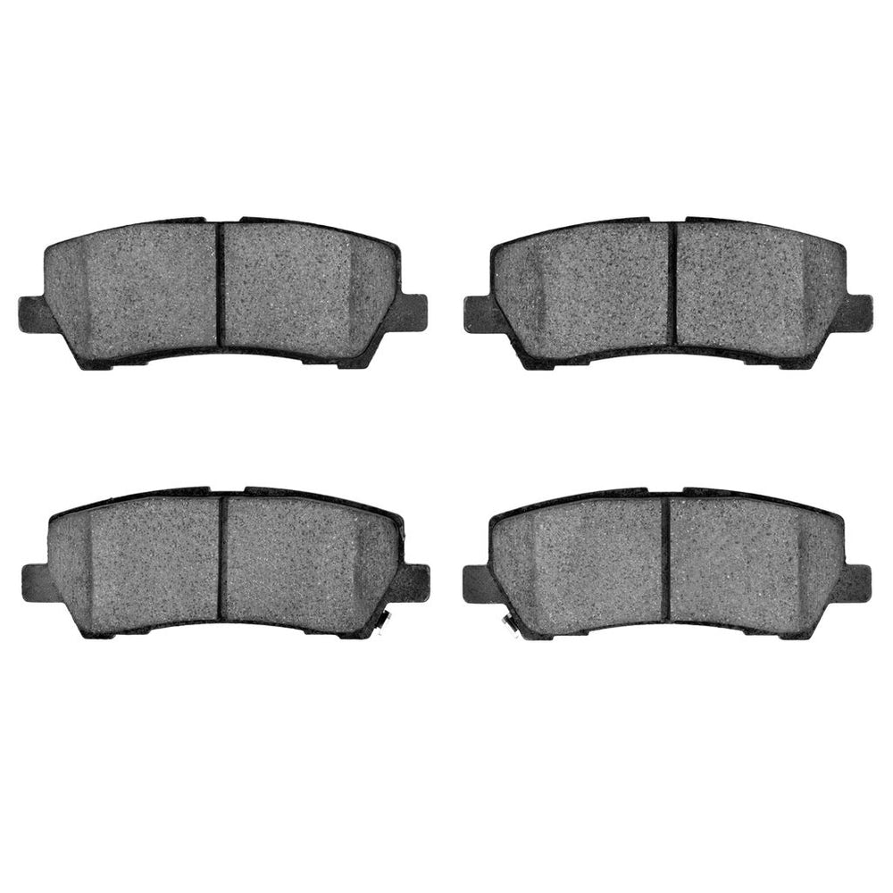 DFC 15-21 Ford Mustang Rear Drilled & Slotted Geoperformance Rotors 5000 Advanced Pads w/Hardware