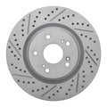 DFC 19-25 Acura RDX Front Drilled & Slotted Geoperformance Rotors 5000 Advanced Pads w/Hardware