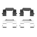 DFC 06-09 Chevrolet Trailblazer Front & Rear Drill/Slot Geoperf Rotors 5000 Advanced Pads w/Hardware