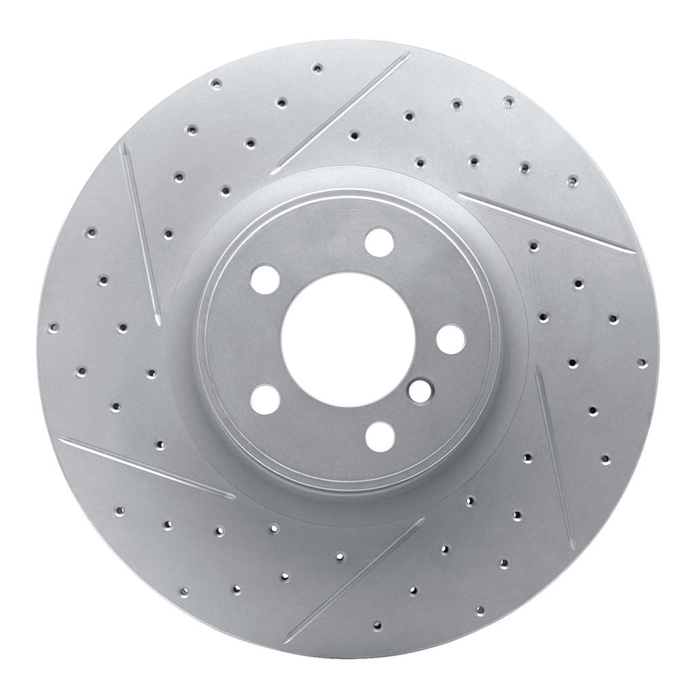 DFC 10-12 Land Rover Range Rover Front Drill/Slot Geoperf Rotors Euro 5000 Ceramic Pads w/Hardware