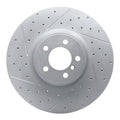 DFC 10-12 Land Rover Range Rover Front Drill/Slot Geoperf Rotors Euro 5000 Ceramic Pads w/Hardware