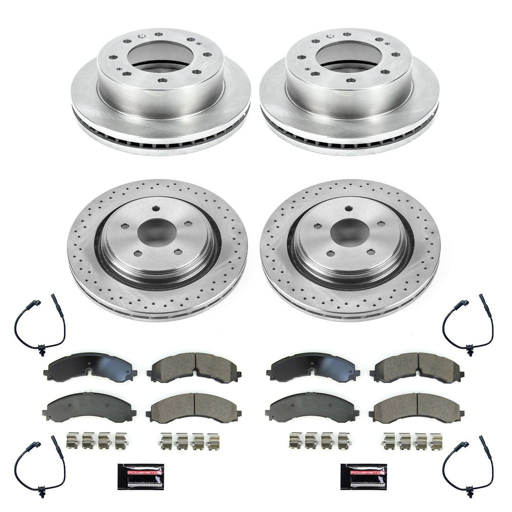 Power Stop 2020 GMC Sierra 2500 HD Front & Rear Autospecialty Brake Kit