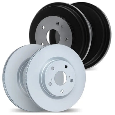 DFC 96-00 Chrysler Grand Voyager Front & Rear Geospec Rotors includes Drums
