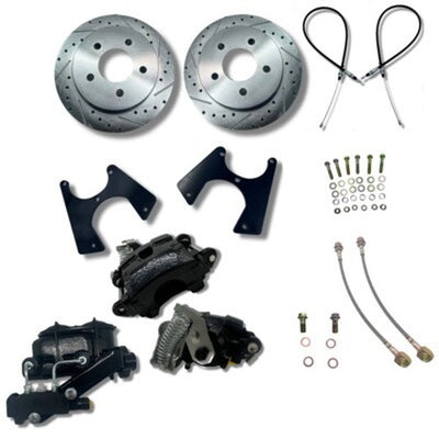 DFC 13-21 Chevrolet City Express Front & Rear Geospec Rotors includes Drums