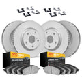 DFC 07-22 Lexus LX570 Front & Rear Geospec Rotors with Heavy Duty Brake Pads w/Hardware