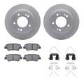 DFC 11-25 Hyundai Venue Rear Geospec Rotors with 5000 Advanced Brake Pads w/Hardware