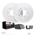 DFC 21-25 Hyundai Santa Cruz Front Geospec Rotors with 5000 Advanced Brake Pads w/Hardware