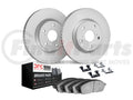 DFC 12-25 Chrysler Pacifica (Van) Front Geospec Rotors with 5000 Advanced Brake Pads w/Hardware