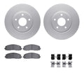 DFC 12-25 Chrysler Pacifica (Van) Front Geospec Rotors with 5000 Advanced Brake Pads w/Hardware