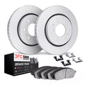 DFC 10-24 Lexus GX460 Front Geospec Rotors with 5000 Advanced Brake Pads w/Hardware