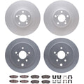 DFC 13-18 Subaru Forester Front & Rear Geospec Rotors with 5000 Advanced Brake Pads w/Hardware