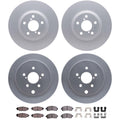 DFC 17-23 Subaru Impreza Front & Rear Geospec Rotors with 5000 Advanced Brake Pads w/Hardware