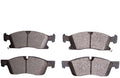 DFC 11-22 Dodge Durango Front & Rear Geospec Rotors with 5000 Advanced Brake Pads w/Hardware