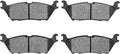 DFC 18-21 Ford F-150 Front & Rear Geospec Rotors with 5000 Advanced Brake Pads w/Hardware