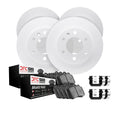 DFC 00-05 Toyota MR2 Spyder Front & Rear Geospec Rotors with 5000 Advanced Brake Pads w/Hardware