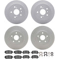 DFC 04-08 Toyota Camry Front & Rear Geospec Rotors with 5000 Advanced Brake Pads w/Hardware