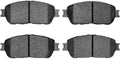 DFC 04-10 Toyota Sienna Front & Rear Geospec Rotors with 5000 Advanced Brake Pads w/Hardware
